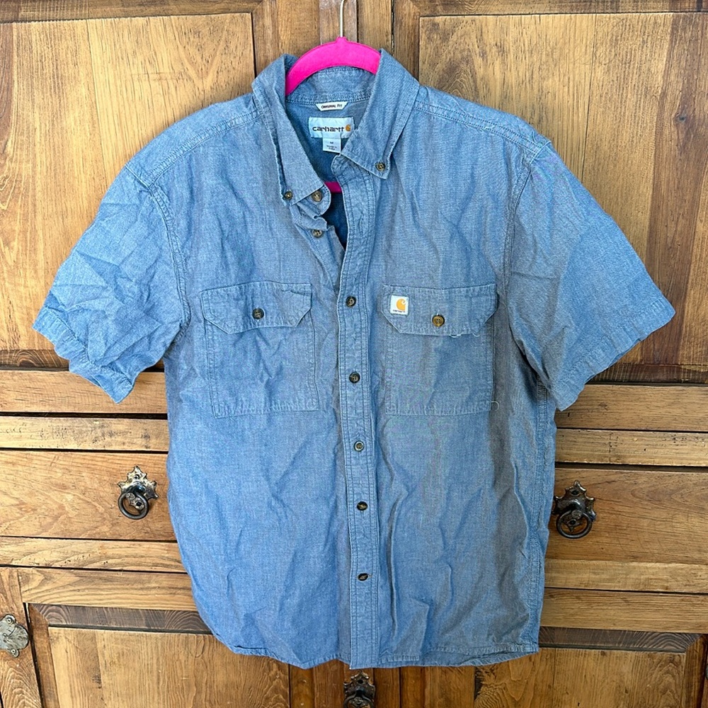 Men’s Carhartt SS Denim button down